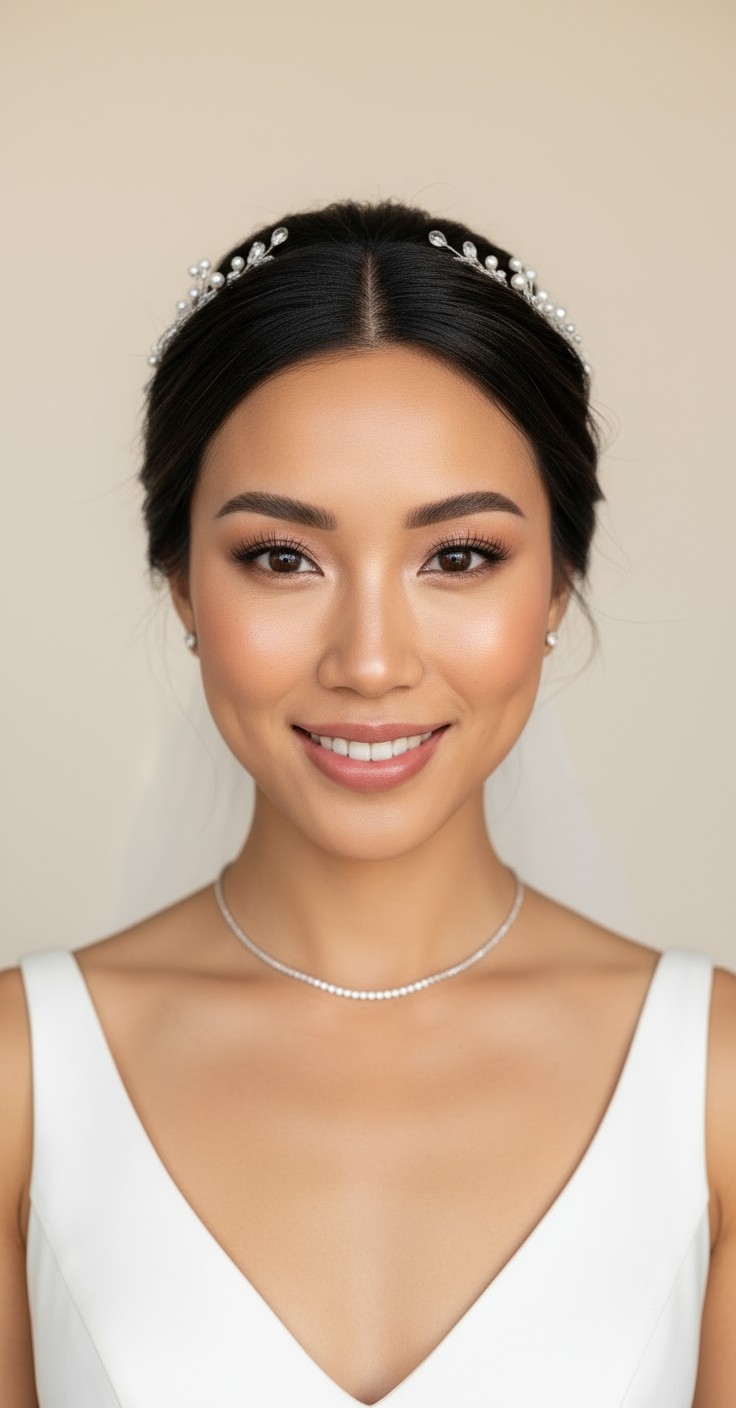 After Wig Wedding Hairstyle